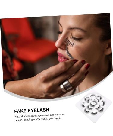minkissy 1 Box 6d False Eyelashes 3d Eyelashes Beauty Accessories Cosmetics Eye Lashes Makeup Accessories Fake Eyelashes Wispy Lashes Dense Makeup Eyelashes Lashes Bulk Chemical Fiber - Buy Online on GoSupps.com
