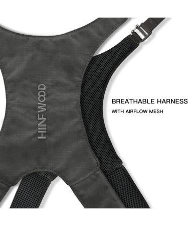 HINFWOOD Binocular Harness Chest Pack 500D Nylon Ripstop for Men and Women - Ideal for Hunting, Shooting, Fishing, and Hiking - Gray - Buy Online on GoSupps.com