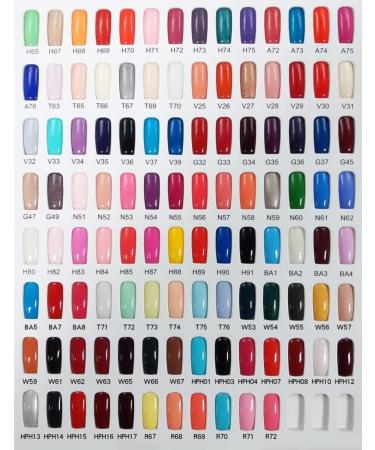 Regular Customer Link Colours Gel Polish UV/LED Nail Polish Base & TOP Catalogue # Gel Nail Polish Lamp Nail - Buy Online on GoSupps.com