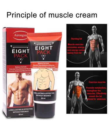 2-Pack Abdominal Cream Men Abdominal Muscle Cream Anti Cellulite Slimming Eight-Pack abs Fat Burning Cream abs Muscle Stimulator Cream Remove Fat Cells Firm and Tone Abdominal Muscles - Buy Online on GoSupps.com