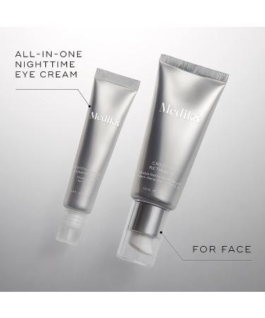 Medik8 Crystal Retinal Ceramide Eye Cream - Brightening & Anti-Wrinkle Formula - Gentle Vitamin A Release - Perfect for Sensitive Skin - 0.5 oz - Buy Online on GoSupps.com