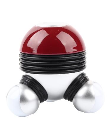 Hand-Mini massager multifunctional cervical massage device electrical vibration body massage vibration acupuncture massage device back massager with LED lamp