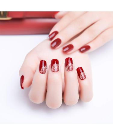 Minkissy Nail Art Stamping Plate Kit - Halloween & Christmas Designs with Snowflake Patterns for DIY Nail Decoration - Buy Online on GoSupps.com