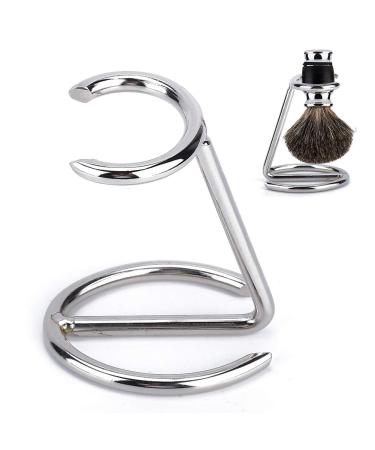 Premium Stainless Steel Shaving Brush Holder & Hanger | Travel-Friendly Razor Tool Organizer for Men - Buy Online on GoSupps.com