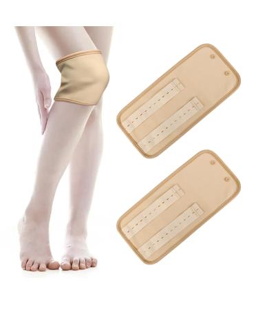Sprhr 2 pieces Castor Oil Pack reusable elasticity castor oil pack Castor Oil Pack Wrap Suitable for hands calves neck adjustable rubber band for lightness muscle pain
