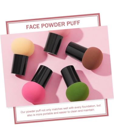 POPETPOP Simple Puff 30 Sets Mushroom Head Puff Girl Hydrophilic Polyurethane Makeup Powder Girl Makeup Pad - Buy Online on GoSupps.com