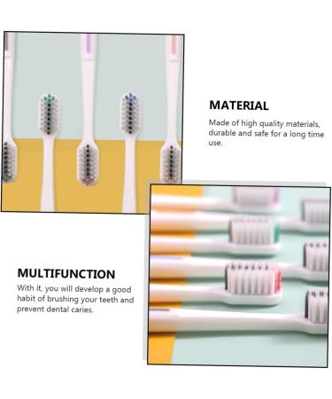 5th Toothbrush for Adults - Soft Bristle Bulk Toothbrushes for Gentle Cleaning | Ultra Plastic Silk Brush - Buy Online on GoSupps.com