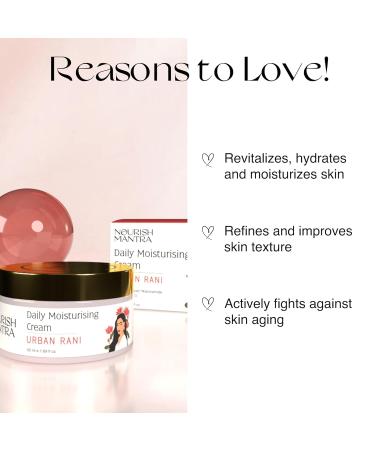 Buy SODEN Urban Rani Daily Moisturizing Cream | Hyaluronic Acid Niacinamide & Sea Buckthorn | Hydrating Face Cream for All Skin Types | 50 ml - International Shipping Available - Buy Online on GoSupps.com