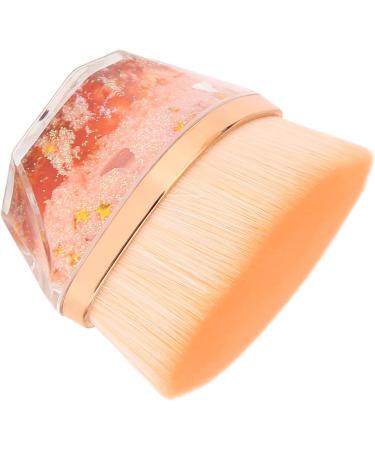 Foundation Brush Professional Curved Head Large Surface Thick Dense Hair Exquisite Handle Multifunctional for Liquid Foundation BB Cream (55# foundation brush + champagne gold 55# foundation brush + champagne gold liquid + box - Buy Online on GoSupps.com