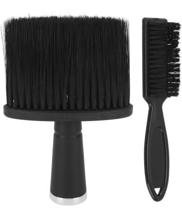 Soft Nylon Bristles Ergonomic Handle Hair Sweep Brush for Beard Neck Face Skin Friendly Daily Necessity - Buy Online on GoSupps.com
