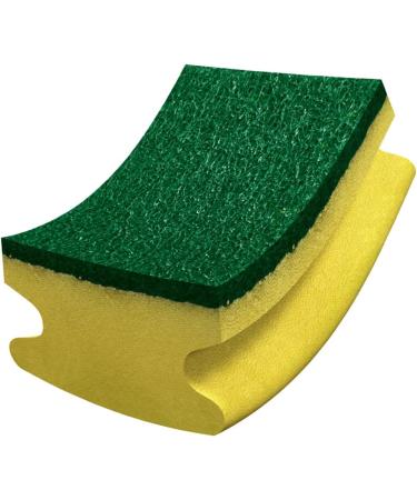 Spontex Recycled Fibers Cleaning Sponge - Sustainable Fleece 100% Eco-Friendly Ideal for Pots & Pans - 6 Pack - Buy Online on GoSupps.com