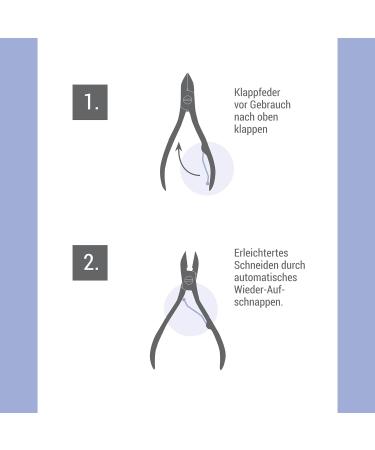 Titania Extra Sharp Professional Nail Tongs (10.5 cm) - Strong Stainless Steel Nail Scissors for Manicure & Pedicure Ideal for Thick & Strong Toenails - International Shipping Available - Buy Online on GoSupps.com