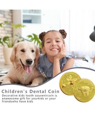 20 Tooth Fairy Commemorative Gold Coins for Boys | Perfect Tooth Fairy Gifts & Keepsakes - Buy Online on GoSupps.com