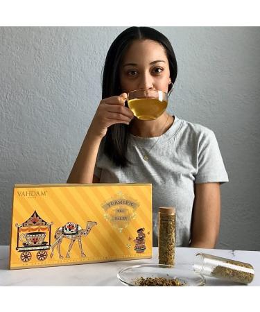 Buy Vahdam Teas Turmeric Tea Tales Set - 6 Premium Pieces for Health & Wellness - Buy Online on GoSupps.com