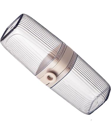 Jopwkuin Travel Toothbrush Cup - Multifunctional & Portable Transparent Toothbrush Case for Travel | Secure International Shipping - Buy Online on GoSupps.com