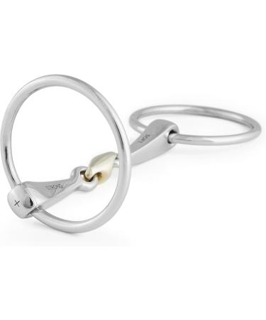 Buy St bben 2233 Loose Ring Snaffle Bit - 2 in 1 Double Broken 13.5 cm 16 mm - Sweet Copper - International Shipping Available - Buy Online on GoSupps.com