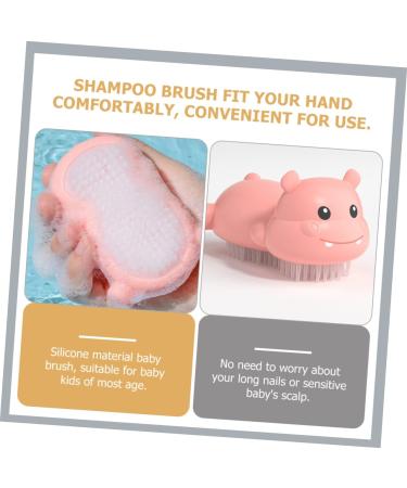 Toddmomy Silicone Shampoo Brush for Kids | Baby Scalp Exfoliator & Massager - Buy Online on GoSupps.com