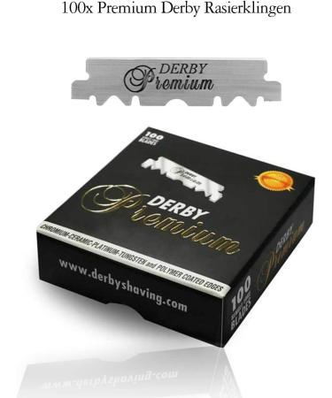 Bartzart Premium Stainless Steel Razor Set | Exchange Blade System Etui & Derby Blades | Perfect for Men s Grooming & Beard Care - Buy Online on GoSupps.com