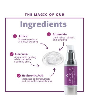 Arnique Facial Recovery Gel - Arnica & Bromelain Cream for Post-Treatment Healing - Buy Online on GoSupps.com