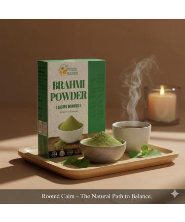 Herbs Botanica Brahmi Powder Bacopa Powder Centella Asiatica Ayurvedic Herb Natural Hair Care Promotes Hair Growth | 5.5 oz (150 GMS) Brahmi / Bacopa monnieri Powder - Buy Online on GoSupps.com