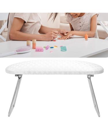 Nail Hand Rest Pillow Foldable Stainless Steel Nail Art Wrist Support Nail Art Hand Pillow Pillow for Hand for Nail Home for Nail Art Shop(white) - Buy Online on GoSupps.com