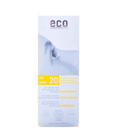 Buy Eco Cosmetics Sun Lotion LSF20 100ml - SPF Protection | International Shipping Available - Buy Online on GoSupps.com