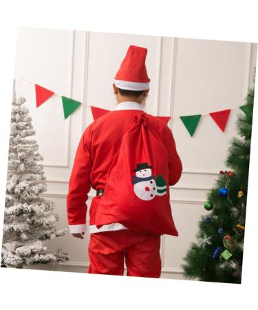 KOMBIUDA 4 1 Bags Medium Size Merry Christmas Sack Candy Bag for Christmas Oversized Child Handbag - Buy Online on GoSupps.com