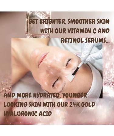 Skin Perfector Face Serum Gift Set for women 3x30ml 24K Gold with Hyaluronic Acid Retinol & Vitamin C Anti Ageing Boosts Skin Collagen Reduces fine lines and wrinkles - Buy Online on GoSupps.com