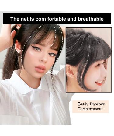 Clip-in Human Hair Bangs | Wig-Air Bangs Hairpieces for Girls & Women - International Shipping Available - Buy Online on GoSupps.com
