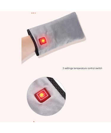 Tbest Heated Beauty Hand Mittens USB 3 Settings Electric Warming Mitts for SPA Hand CareBrown (Tbest3p79n4kc6i-12) - Buy Online on GoSupps.com