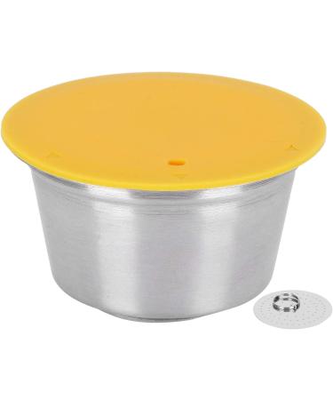  Semme Semme Gusto Dolce Capsules Rechargeable Pods Refillable Coffee Capsules Casse Pous (YELLOW) - Buy Online on GoSupps.com