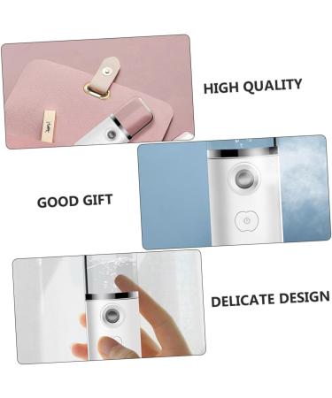 WOONEKY Hydrating Instrument Facial Mister Handy Mist Sprayer Nano Face Steamer Nano Mist Sprayer Abs White - Buy Online on GoSupps.com