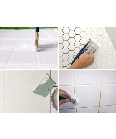 Sealant Pen Paint White - 125ml - Silicone Caulk Whitener  Stain Remover for Home Chalking  Sink  Kitchen  Showers  Bathroom  Wall and Floor Tile - Buy Online on GoSupps.com