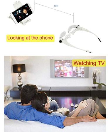 Lightweight Magnifying Glass High-Definition Head-Mounted Focusing High-Power Magnifying Glass 30 Times for Reading Watch Repair Lofty Ambition - Buy Online on GoSupps.com