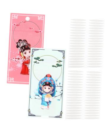 Beavorty Skull Hand Bracelet 2 Sets 2 Sided Tape Eye Lid Tape for Hooded Eyes Double Eyelid Tape Beauty Stickers Double Sided