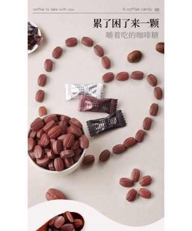 3 flavors of coffee candy Chewing coffee candy Nut Snacks Coffee flavored snacks Ready to eat Office Snacks Coffee Flavored Candy Wedding Candies Dessert New Year Candy (200g(240 pieces)) - Buy Online on GoSupps.com