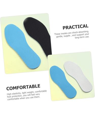 6 Pairs Cuttable Athletic Insoles for Men & Women | Sports Shoe Inserts & Barefoot Shoe Pads - Buy Online on GoSupps.com