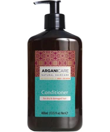 Arganicare | Duo Shampoo + Conditioner | With Argan Oil | Nourishing & Moisturizing | Revitalizes & Strengthens | Shiny Effect | All Hair Types | 1x400 ML+ 1x400mL - Buy Online on GoSupps.com