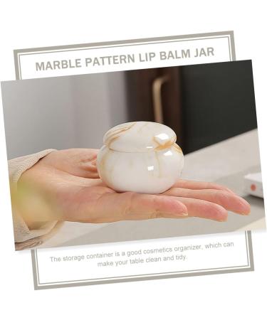 FOMIYES 9 Pcs Ceramic Airtight Jars for Women - Lip Balm and Cosmetic Containers - Assorted Colors - Travel Size Empty Pots - 4.5x4.5cm - Buy Online on GoSupps.com