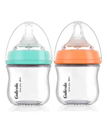 Gulicola Baby Bottle Straw Replacement Baby Water Cup Spout 2pcs
