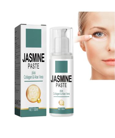 Jasmine ointment dark circles active jasmine ointment eye rings loopholes jasmine ointment eye cream with collagen and aloe vera extract eye cream against wrinkles and dark circles (1 piece)