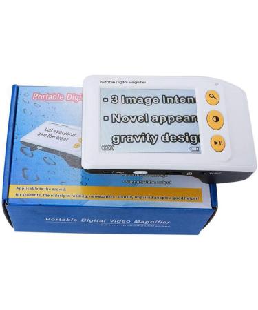 3.5 Inch Electronic Vision Aid Low Vision Handheld Reading Magnifier - Buy Online on GoSupps.com
