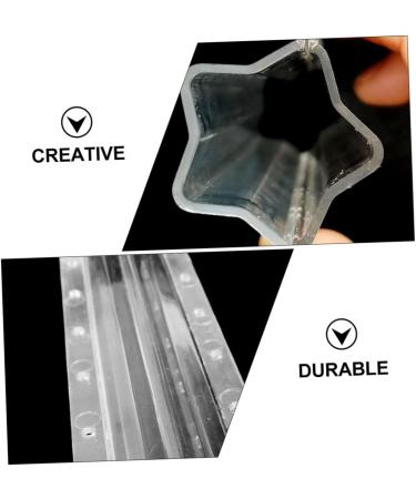 6 pcs Tool Grow Star Vegetable Molds Shape Vegetables Supplies Cake Modeling Moulds Garden Plastic As Shownx3pcs 20x4cmx3pcs - Buy Online on GoSupps.com