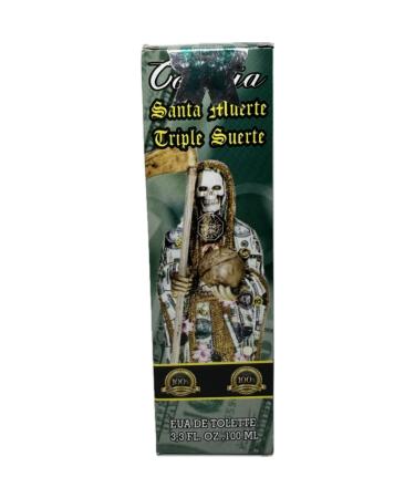 Spiritual Anointed Cologne -Colonia Santa Muerte Triple Suerte -(3.3Fl.Oz) -Holy Death Triple Luck Cologne -Esoteric Spiritual New Age Wicca Pagan - Buy Online on GoSupps.com