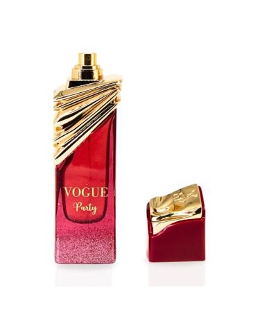 Maison Alhambra Vogue Party Eau De Parfum Spray 100ML (3.4 OZ) Long Lasting Sweet Floral Inviting. Fruity Floral Vanilla Almond - Buy Online on GoSupps.com