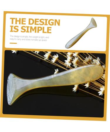 Lurrose Eye Massager Gua Sha Tool | Professional Facial Massage Stick for Women | Travel-Friendly Natural Horn Design - Buy Online on GoSupps.com