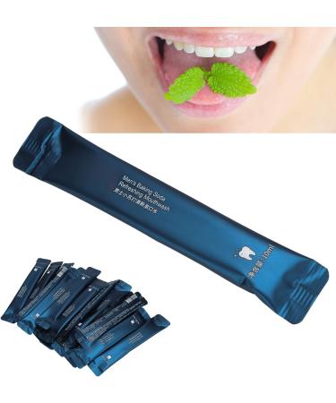 20pcs Mouthwash Sticks - Refreshing Travel Mouthwash with Soda for Men | Fresh Breath & Convenient Packaging - Buy Online on GoSupps.com