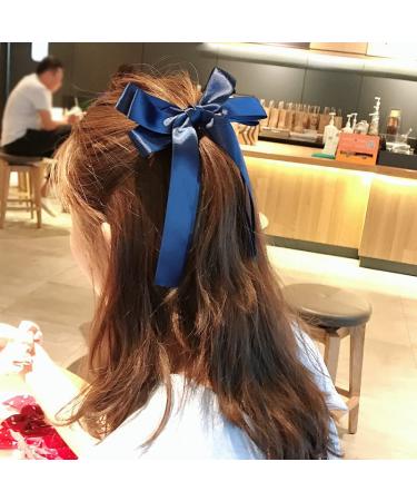 Velvet Bow Hair Tie for Women and Girls - Elastic Hair Scrunchie for Ponytails and Head Wraps - Buy Online on GoSupps.com
