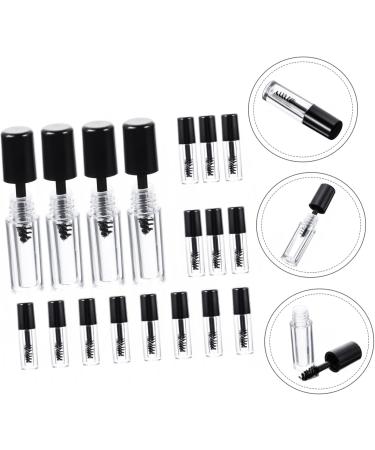 NOLITOY 20pcs Empty Eyelashes Lip Gloss Clear Mascara Tube Mascara Tubes Empty Miss Self Made Eyelash Brush - Buy Online on GoSupps.com