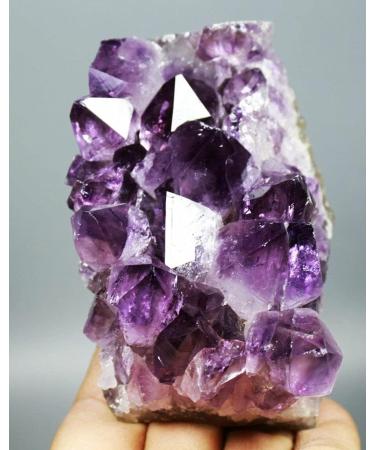 Crystal Rough Natural Uruguayan Amethyst GEODE Crystal Purple Specimen Gift (Size : 80-100g) - Buy Online on GoSupps.com